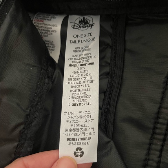 NWOT Disney Store Parks Mickey Mouse Laptop Backpack Navy Blue Black Red Yellow - Picture 4 of 6